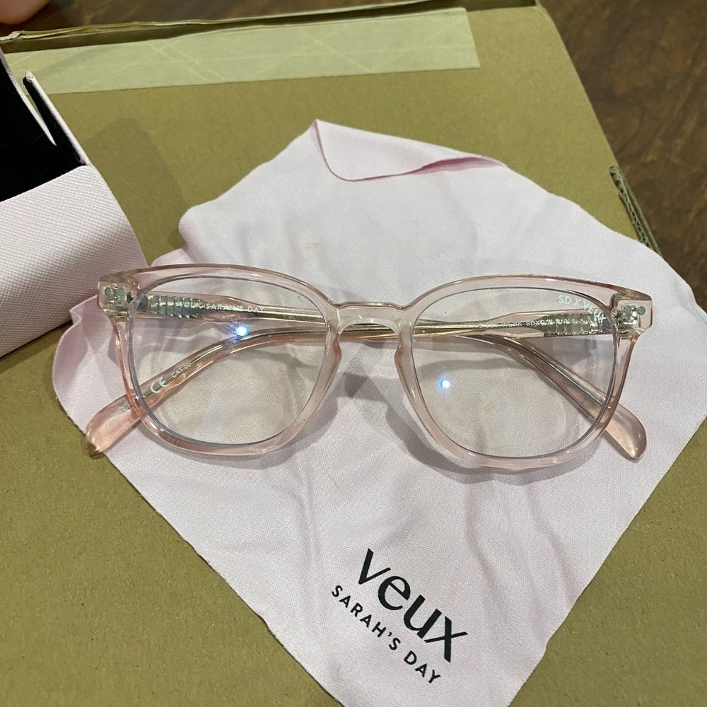 Sarah's Day Veux Pink Blue Light Blocking Glasses